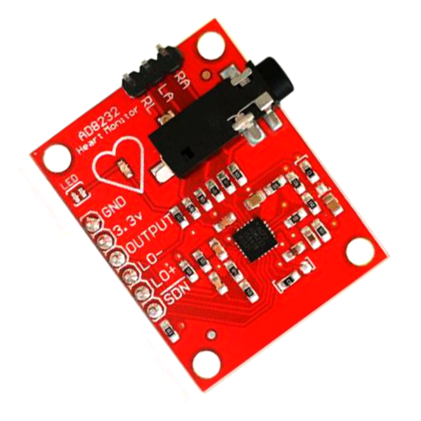 Moniteur de fréquence cardiaque AD8232 ECG